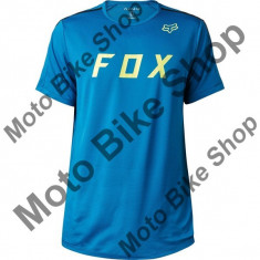 MBS FOX T-SHIRT FLEXAIR MOTH TECH, maui blue, M, Cod Produs: 18850551MAU foto