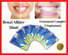 Benzi Albire Dinti Advanced Teeth Whitening Strips - Set 14 bucati foto