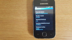 Smartphone Samsung Galaxy Y S5369 Liber. Livrare gratuita! foto