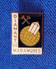 Insigna Minerit - Diamant de Maramures foto