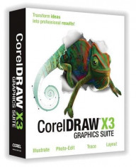 Soft CorelDraw X3 Graphic Suite - pachet full - licenta neactivata foto