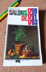 DIDEROT - Salons de 1759-1761-1763 (Flammarion; 1967) + CADOU-carte la alegere foto