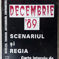 Col. rez. ION SANDU: DECEMBRIE'89/SCENARIUL SI REGIA(CARTE-INTERVIU/DAN LUPESCU)