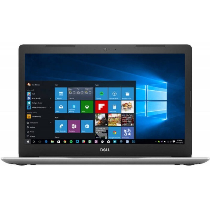 Laptop Dell Inspiron 5570 15.6 inch FHD Intel Core i5-8250U 8GB DDR4 256GB SSD AMD Radeon 530 4GB Windows 10 Home Platinum Silver 3Yr CIS foto mare Laptop Dell Inspiron 5570 15.6 inch FHD Intel Core i5-8250U 8GB DDR4 256GB SSD AMD Radeon 530 4GB Windows 10 Home Platinum Silver 3Yr CIS foto mare
