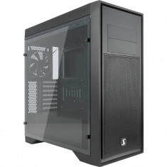 Carcasa Silentium PC Aquarius X70T Pure Black foto