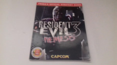 Resident Evil 3 NEMESIS - STRATEGY GUIDE foto