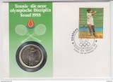 PARAGUAY 1987 TENIS BORIS BECKER PLIC NUMISMATIC