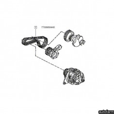 CUREA TRANSMISIE DACIA 1304 1.9 RENAULT 7700869440 foto