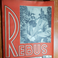 revista rebus nr. 81 din 5 noiembrie 1960