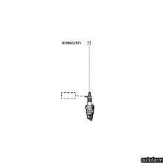 BUJIE SCANTEIE Logan 1.2 16V RENAULT 224018760R foto