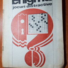 revista enigma 17 decembrie 1977-rebusuri,jocuri distractive