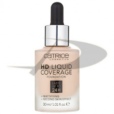 Catrice HD LIquid Coverage Fond de ten 010 Light Beige foto