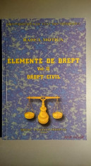 Elemente de drept - Volumul II - Drept civil - Radu I. Motica foto