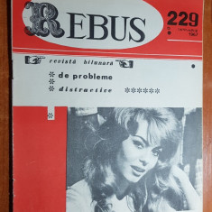 revista rebus nr. 229 din 5 ianuarie 1967