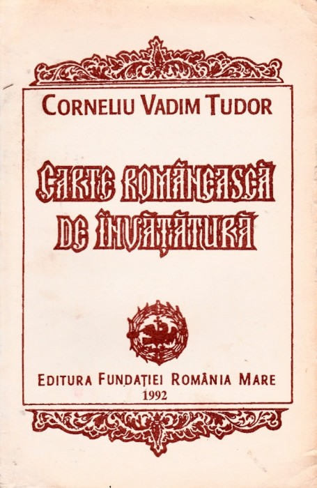 Carte romaneasca de invatatura