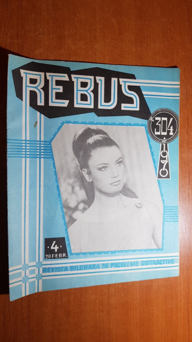 revista rebus nr. 304 din 20 februarie 1970