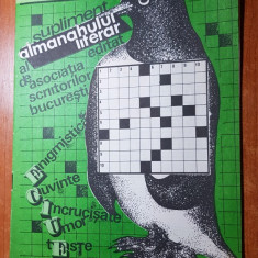 revista pinguin nr.1/1979 -rebus,umor,cuvinte incrucisate,teste