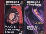 GEORGES SIMENON- MAIGRET SI MOARTEA LOUISEI SI MINIA LUI MAIGRET- ED. VREMEA,, Alta editura