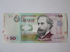 Uruguay 50 Pesos 2015 UNC foto