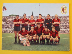 Foto fotbal veche de colectie - AC MILAN (1965) foto