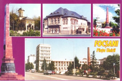 Carte postala CP VN006 Focsani - Piata Unirii - necirculata foto