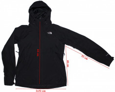 Jacheta The North Face, membrana HyVent, ventilatii, dama, marimea S foto