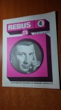 Revista rebus nr. 376 din 20 februarie 1973-total necompletata