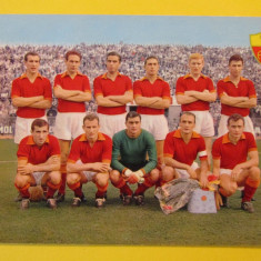 Foto fotbal veche de colectie - AS ROMA (1964)