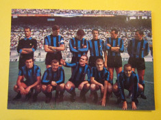 Foto fotbal veche de colectie - INTERNAZIONALE MILANO (sezonul 1967-1968) foto