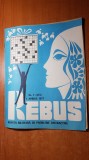 revista rebus nr. 475 din 1 aprilie 1977-doar 3 rebusuri sunt incepute