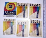 Cumpara ieftin LOT 5 PILCURI VINTAGE CU VOPSEA PT TEXTILE GALLUS , GALUS - fara un negru