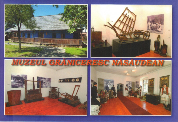 Carte postala CP BN024 Nasaud - Muzeul Graniceresc Nasaudean