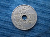 MONEDA GRECIA 20 LEPTA 1954, Europa, Aluminiu