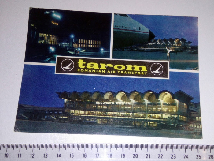 CARTE POSTALA TAROM