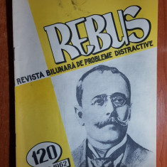 revista rebus nr. 120 din 20 iunie 1962