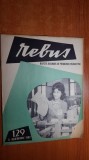 revista rebus nr. 129 din 5 noiembrie 1962