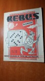revista rebus nr. 481 din 1 iulie 1977