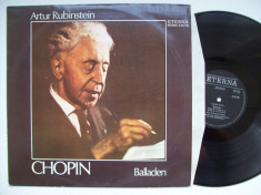 Disc vinil CHOPIN - Balladen (Artur Rubinstein - klavier) (produs Eterna) foto