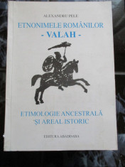 Etnonimele romanilor - Valah - Alexandru Pele foto