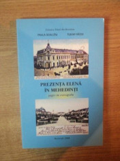 PREZENTA ELENA IN MEHEDINTI , PAGINI DE MONOGRAFIE de PAULA SCALCAU , TUDOR RATOI , 2008 foto