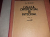 CALCUL DIFERENTIAL SI INTEGRAL GH SIRETCHI VOL 2/TD