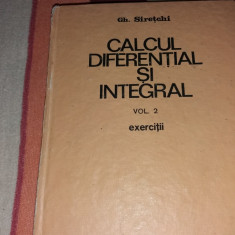 CALCUL DIFERENTIAL SI INTEGRAL GH SIRETCHI VOL 2/TD