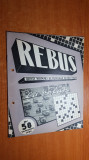 Revista rebus nr. 58 din 20 noiembrie 1959