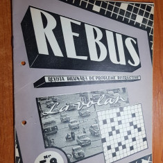 revista rebus nr. 58 din 20 noiembrie 1959