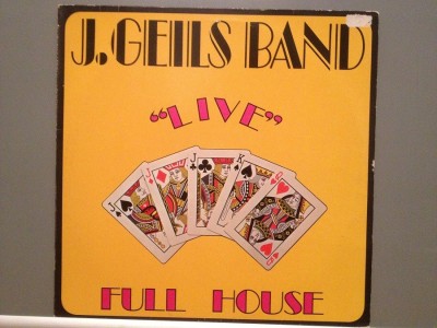 J.GEILS BAND - LIVE FULL HOUSE (1972/ATLANTIC/RFG) - Vinil/Rock/Impecabil (NM+) foto