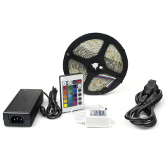 Kit banda RGB 150SMD 300SMD telecomanda controller si alimentator foto