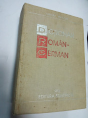 DICTIONAR ROMAN - GERMAN - Mihai Anutei - Editura Stiintifica 1996 foto