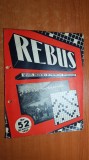 Revista rebus nr. 52 din 20 august 1959