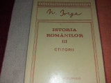 ISTORIA ROMANILOR CTITORII/TD