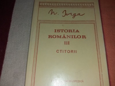 ISTORIA ROMANILOR CTITORII/TD foto